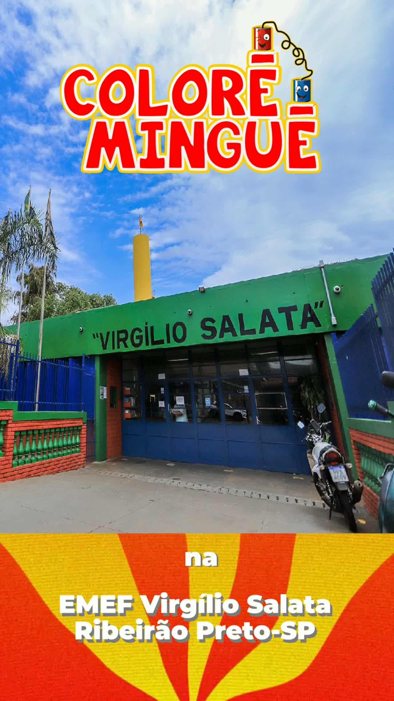 Colorê Minguê na EMEF Virgílio Salata