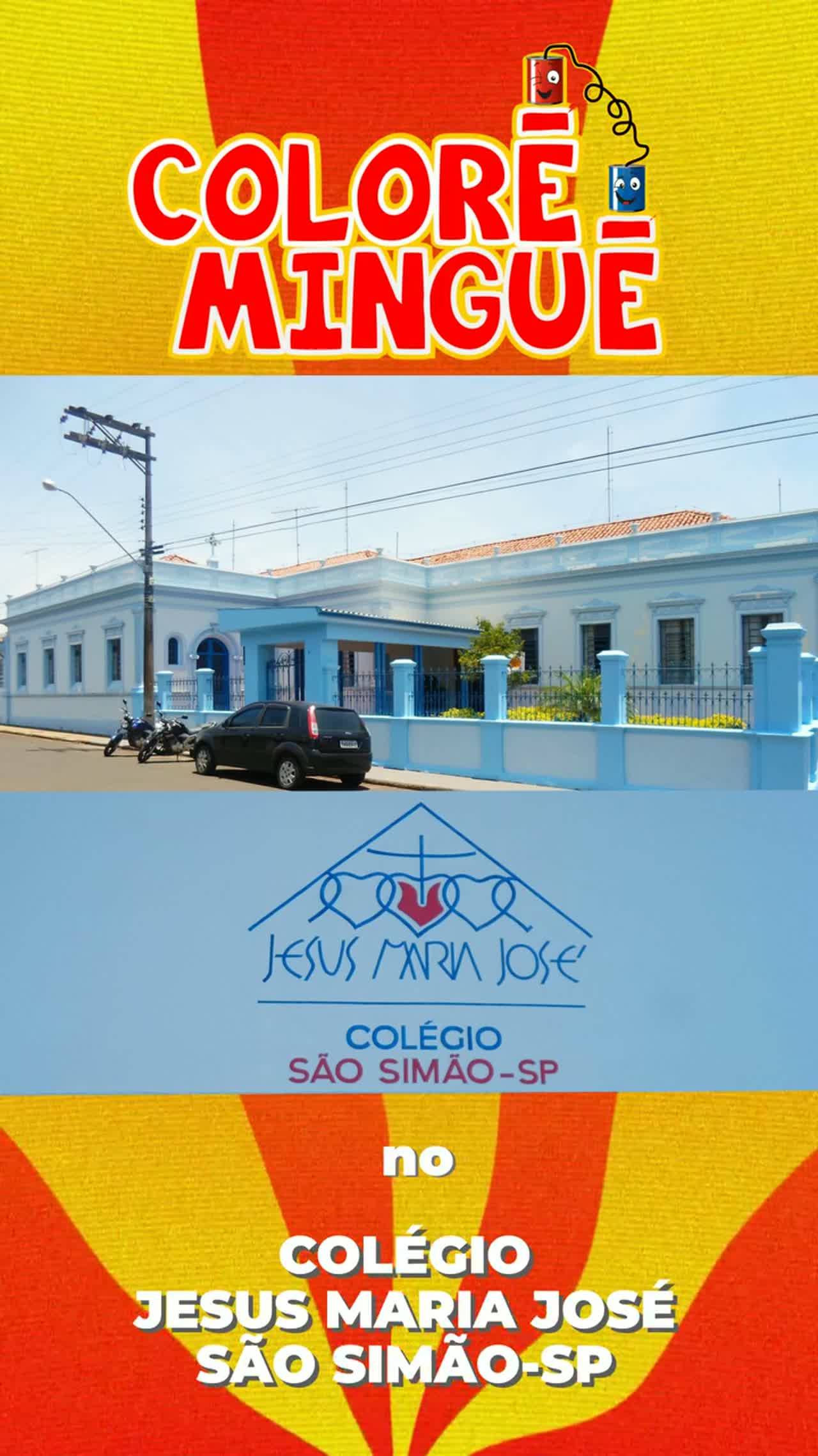 Colorê Minguê no Colégio Jesus Maria José